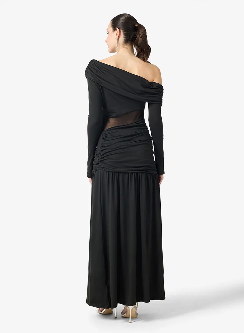 ELLA Off Shoulder Bodycon Dress